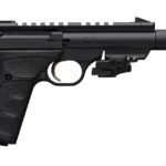 Browning Buck Mark Black Label 22LR Suppressor Ready Rimfire Pistol with Crimson Trace Laser